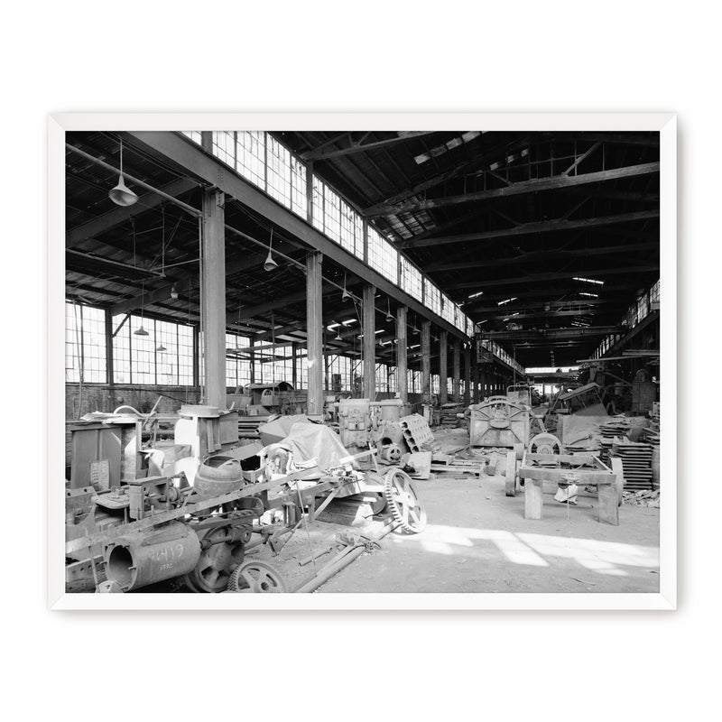 Historic Archives Factory Interior Photo - Sage and Rose Prints