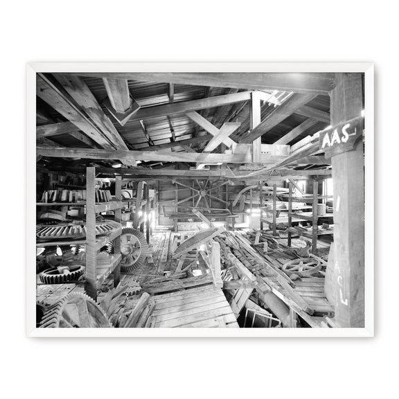Historic Archives Storage Warehouse Photo - Sage and Rose Prints