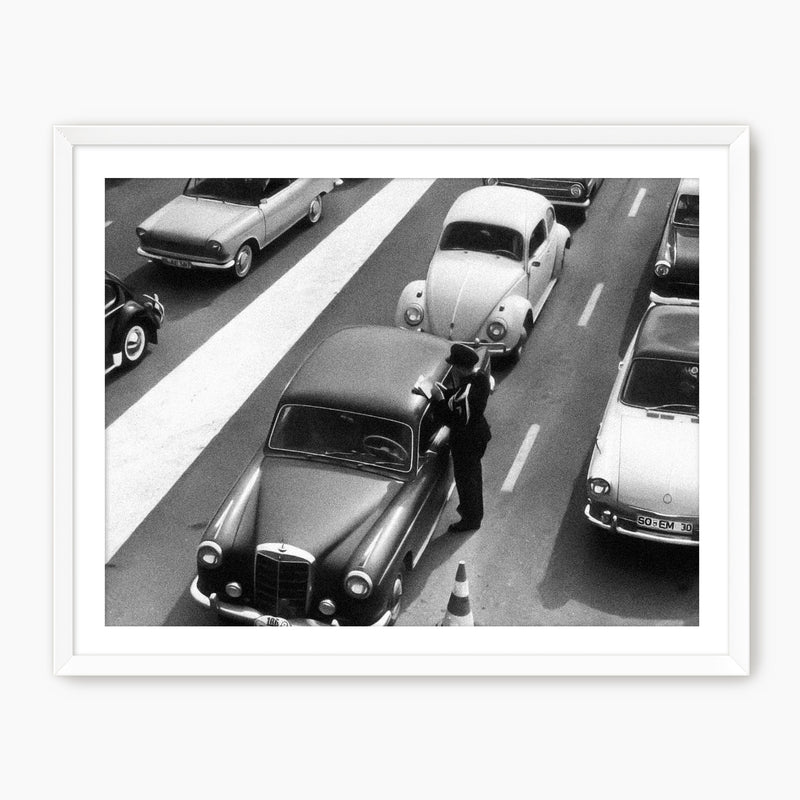 Classic Cars Black and White Photo No2 - Sage and Rose Prints