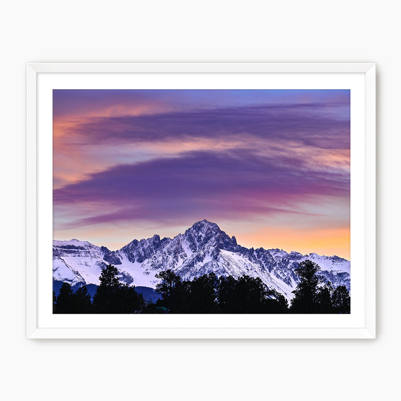 Colorado Rockies Sunset Photography - Sage and Rose Prints