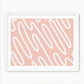 Pink Organic Line Art - Sage and Rose Prints