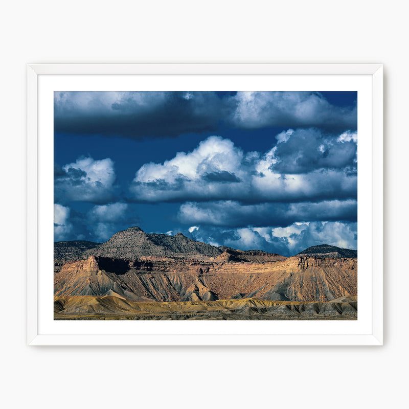 Royal Blue Desert Mountain Photography - Sage and Rose Prints