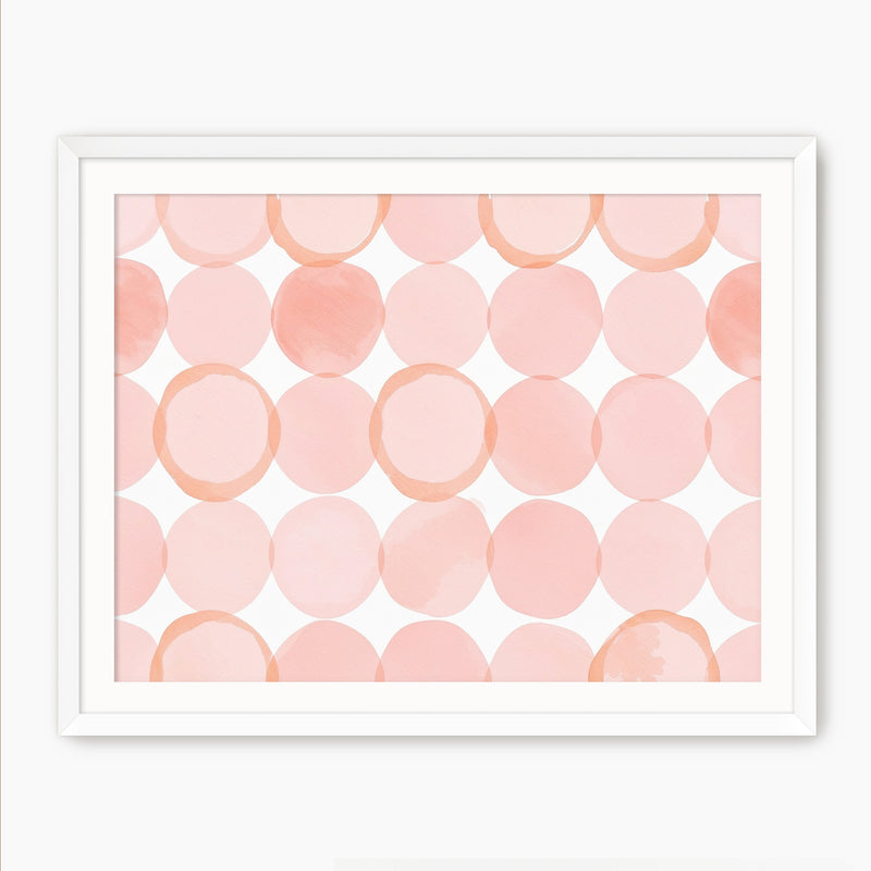 Dusty Rose Lattice - Sage and Rose Prints