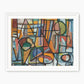 Bright Geometric Abstract Paint - Sage and Rose Prints