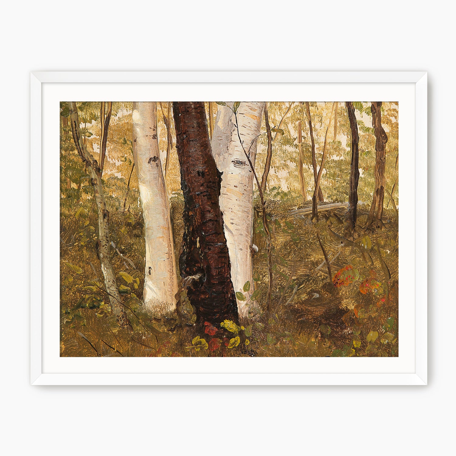 Peaceful Fall Forest Print - Sage and Rose Prints