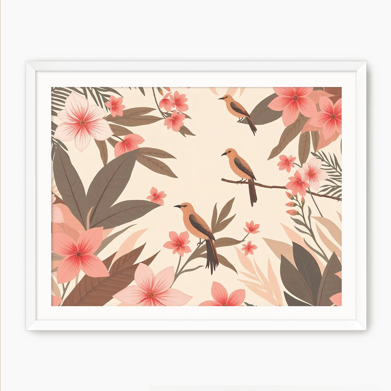 Boho Blush Paradise Print No2 - Sage and Rose Prints
