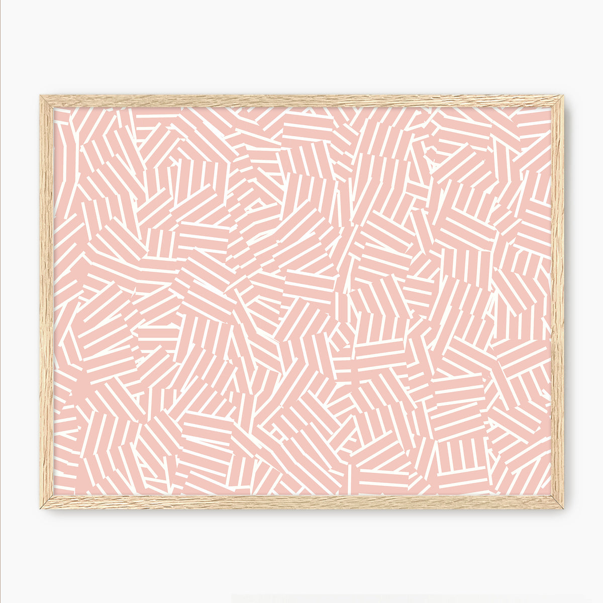 Maximalist Hash Pattern - Sage and Rose Prints