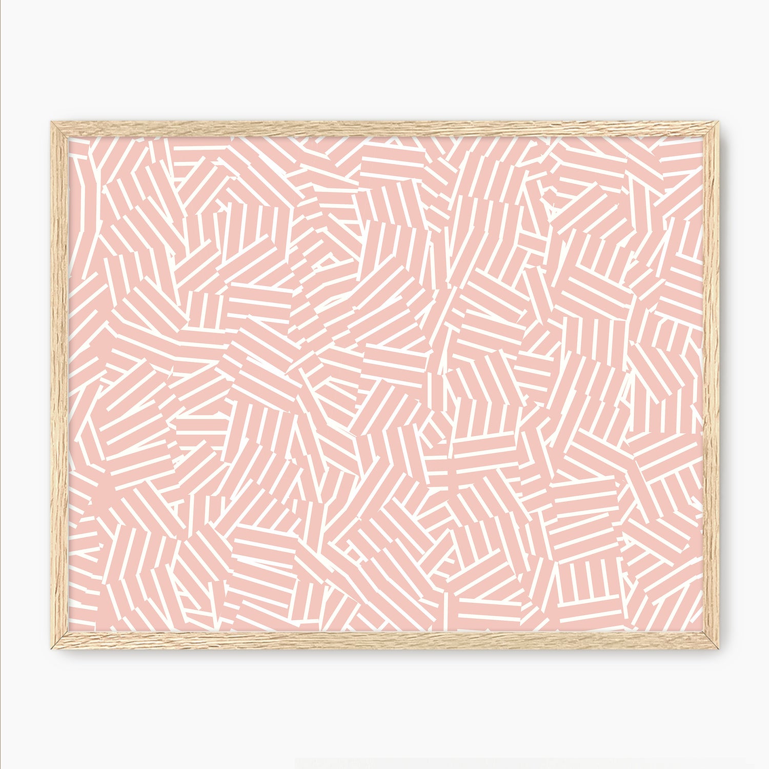 Maximalist Hash Pattern - Sage and Rose Prints