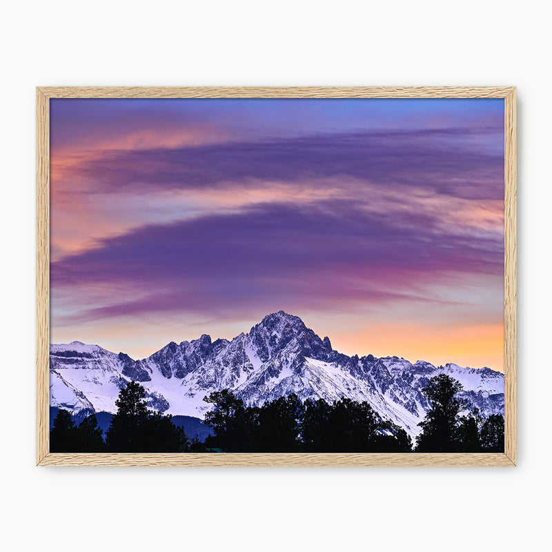 Colorado Rockies Sunset Photography - Sage and Rose Prints