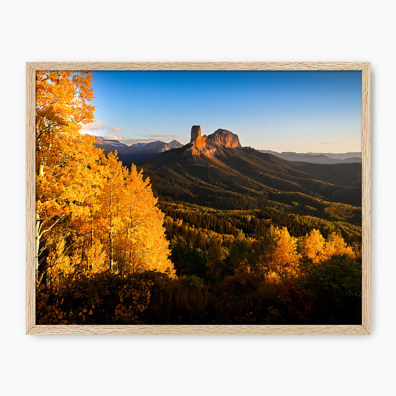 Mesa at Fall Photography - Sage and Rose Prints