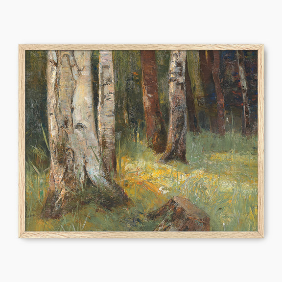 Sage Green Forest - Sage and Rose Prints