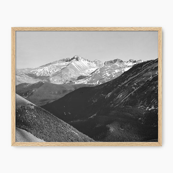 AK-18 Historic Ansel Adams Black And White Landscape Photo - Sage and Rose Prints