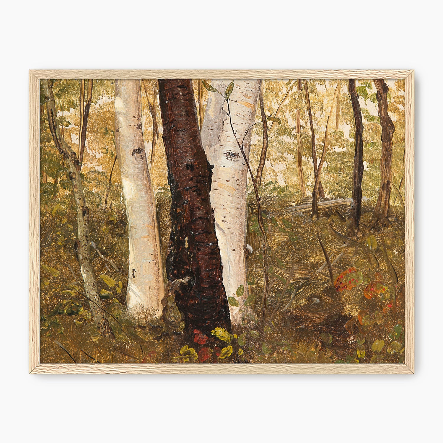 Peaceful Fall Forest Print - Sage and Rose Prints