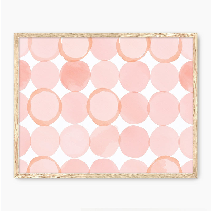Dusty Rose Lattice - Sage and Rose Prints