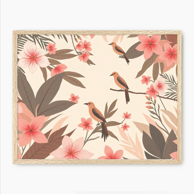 Boho Blush Paradise Print No2 - Sage and Rose Prints