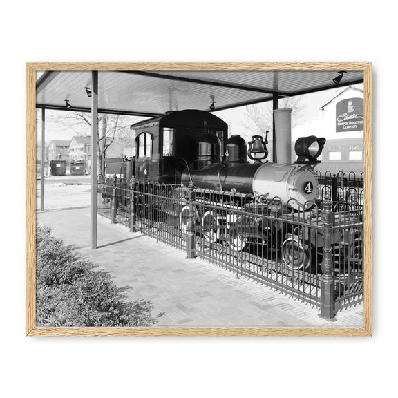 Black & White Historic Train Photo - Sage and Rose Prints