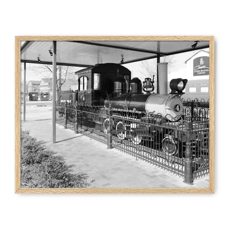 Black & White Historic Train Photo - Sage and Rose Prints
