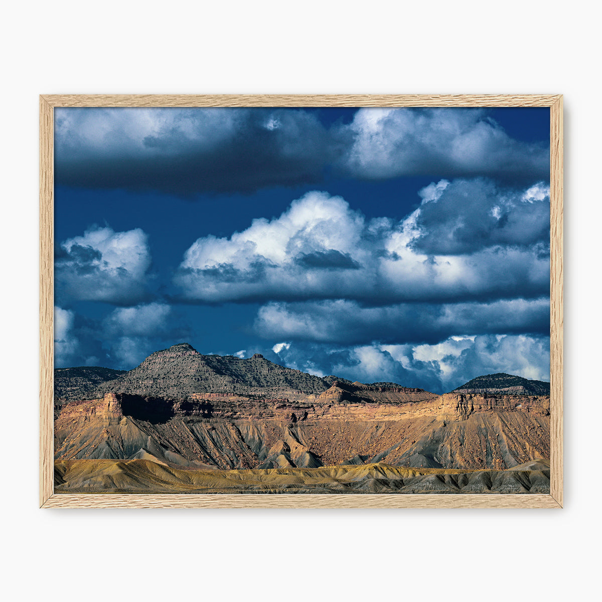 Royal Blue Desert Mountain Photography