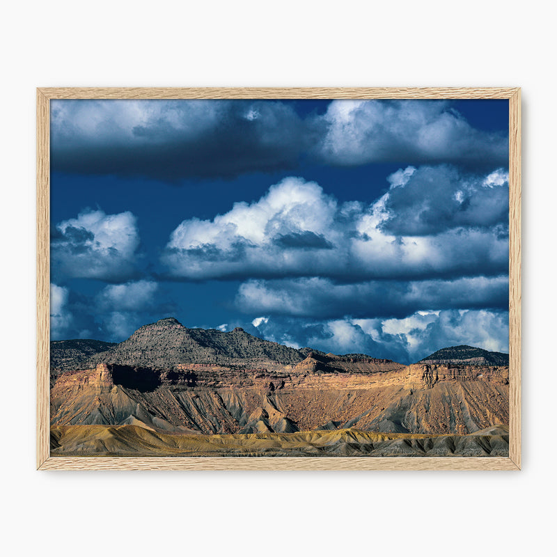 Royal Blue Desert Mountain Photography - Sage and Rose Prints