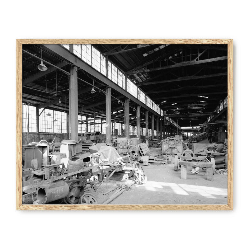 Historic Archives Factory Interior Photo - Sage and Rose Prints