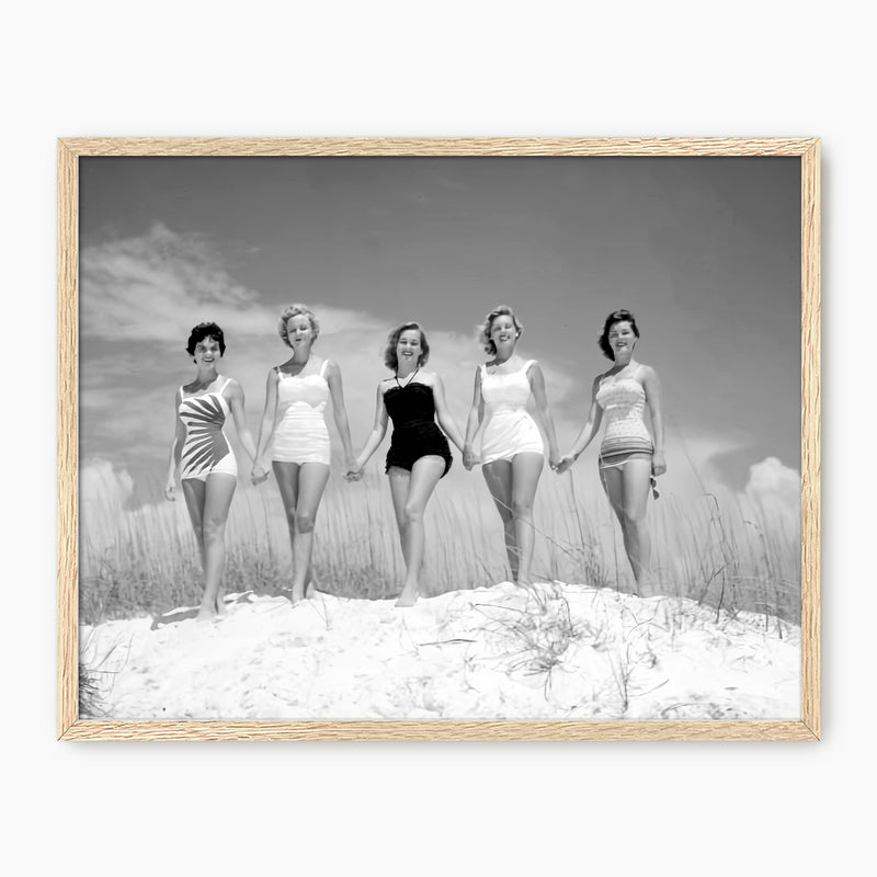 Retro Summer Beach Photo - Sage and Rose Prints