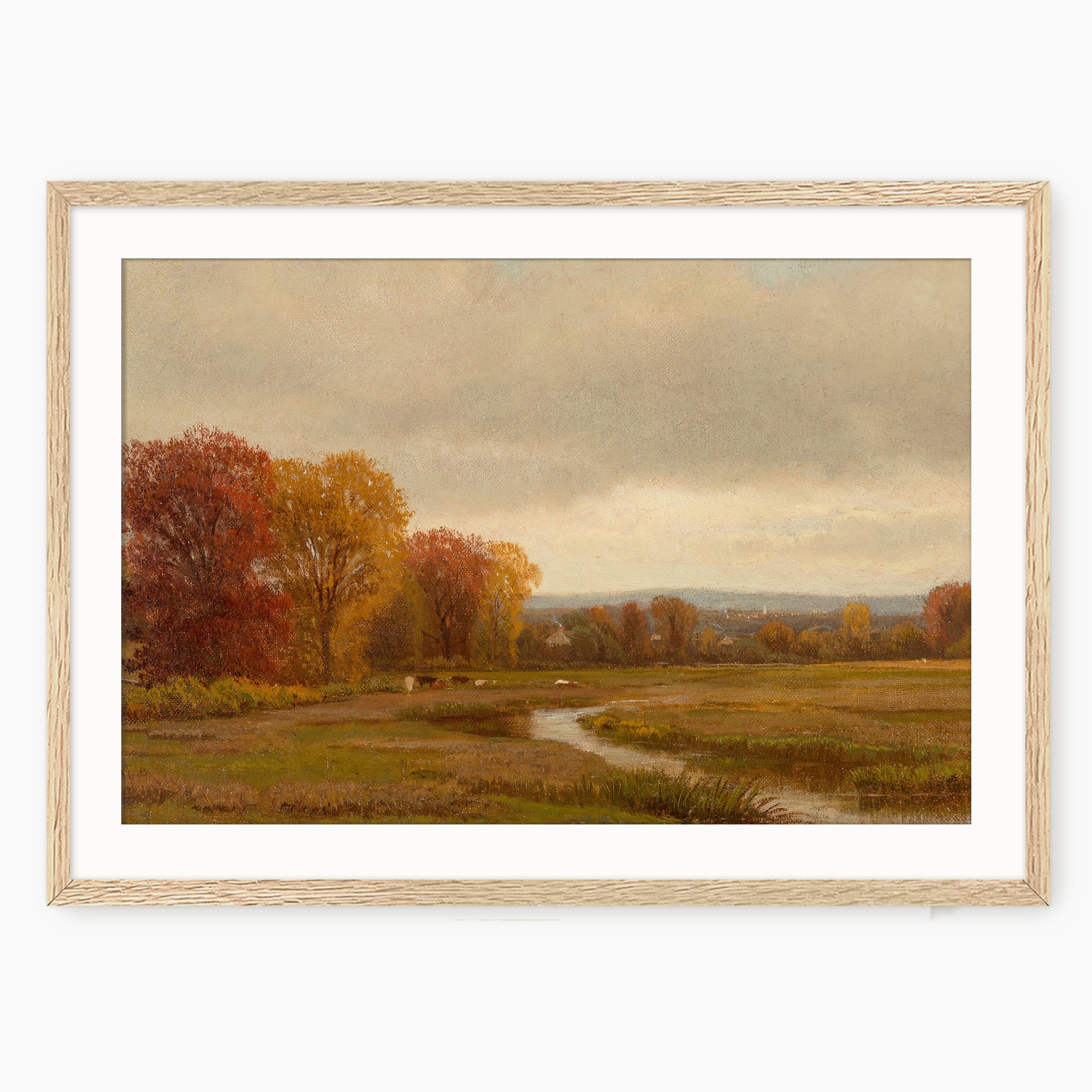 Old Masters Countryside Landscape - Sage and Rose Prints