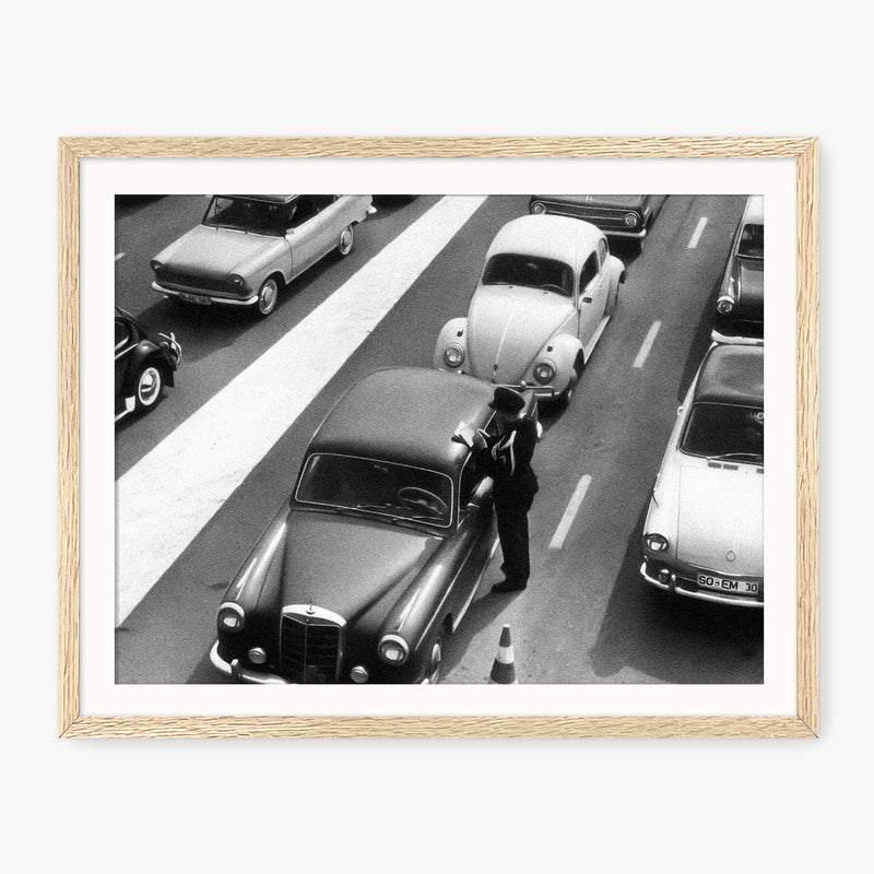 Classic Cars Black and White Photo No2 - Sage and Rose Prints