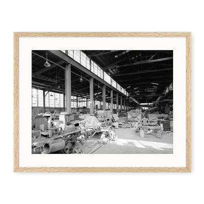 Historic Archives Factory Interior Photo - Sage and Rose Prints