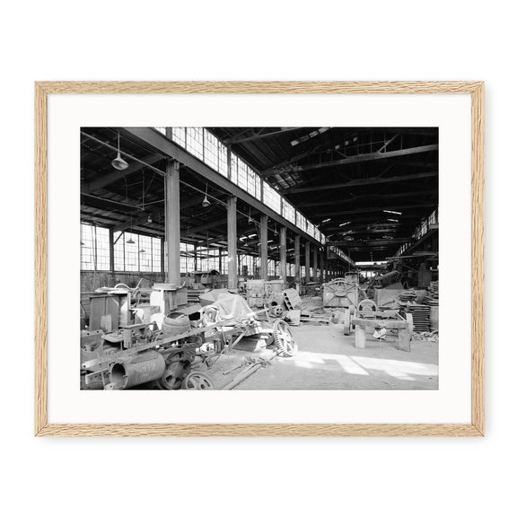Historic Archives Factory Interior Photo - Sage and Rose Prints