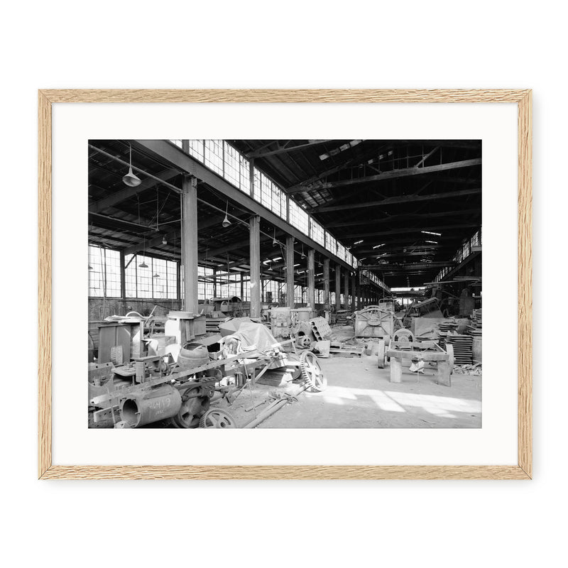 Historic Archives Factory Interior Photo - Sage and Rose Prints