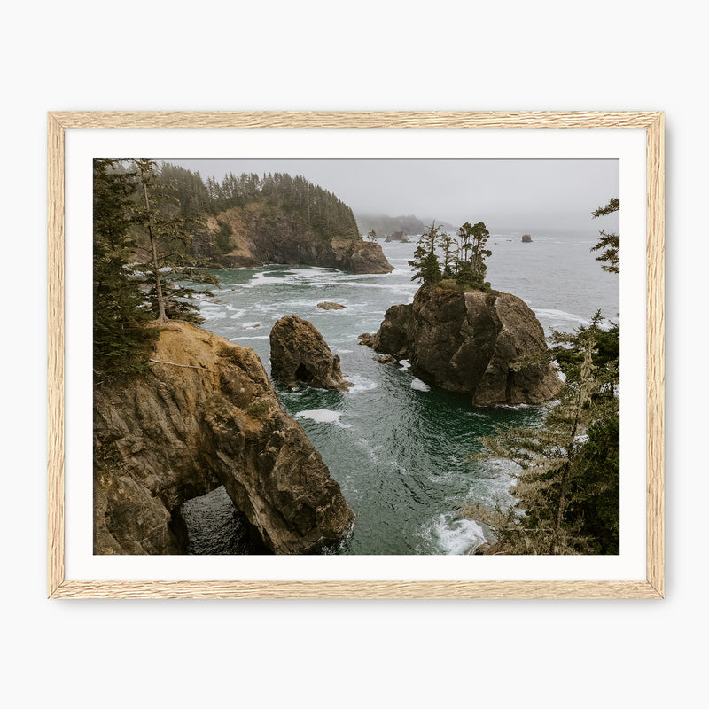 The Corridor Pacific Coast Cliffs Photo - Sage and Rose Prints