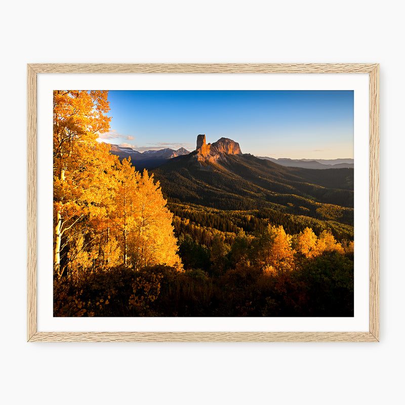 Mesa at Fall Photography - Sage and Rose Prints