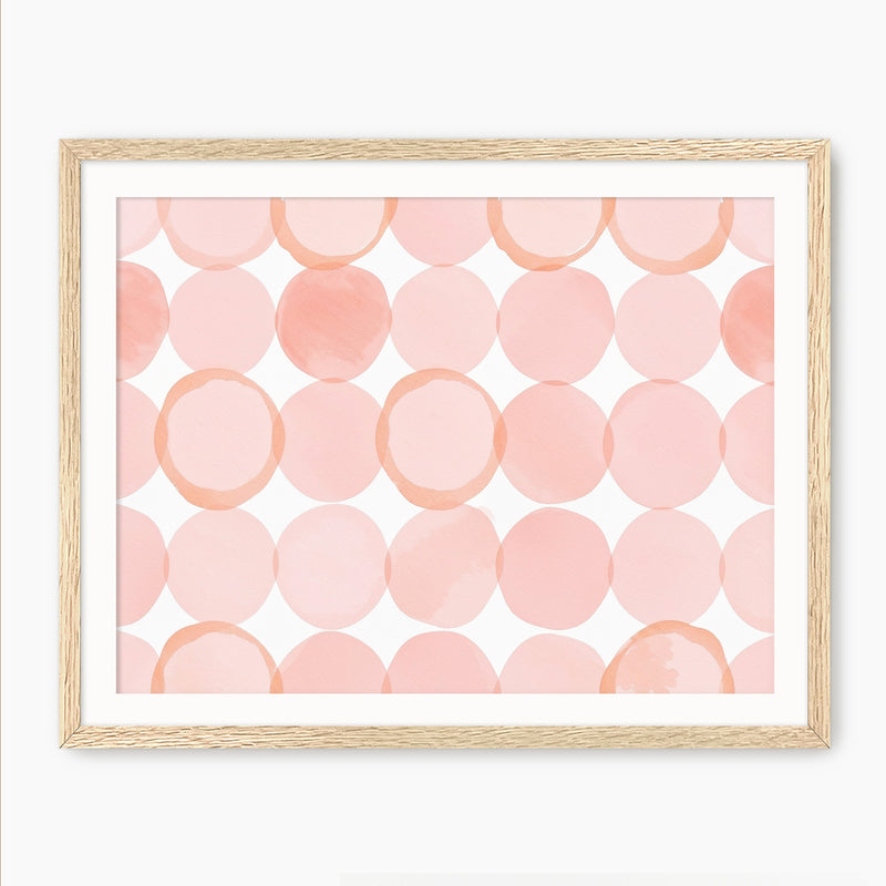 Dusty Rose Lattice - Sage and Rose Prints