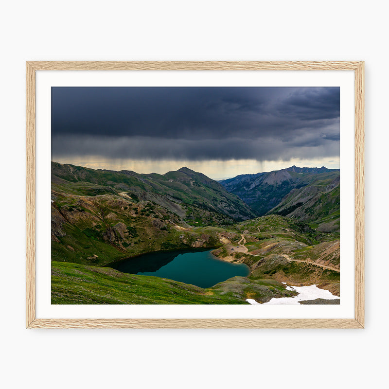 Teal and Green Mountain Photography - Sage and Rose Prints