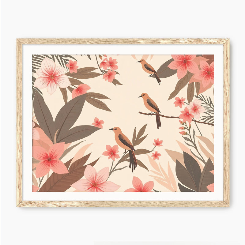 Boho Blush Paradise Print No2 - Sage and Rose Prints
