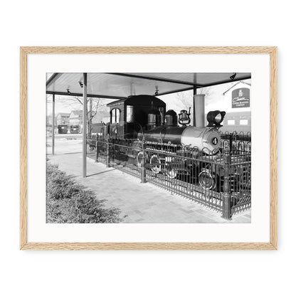 Black & White Historic Train Photo - Sage and Rose Prints