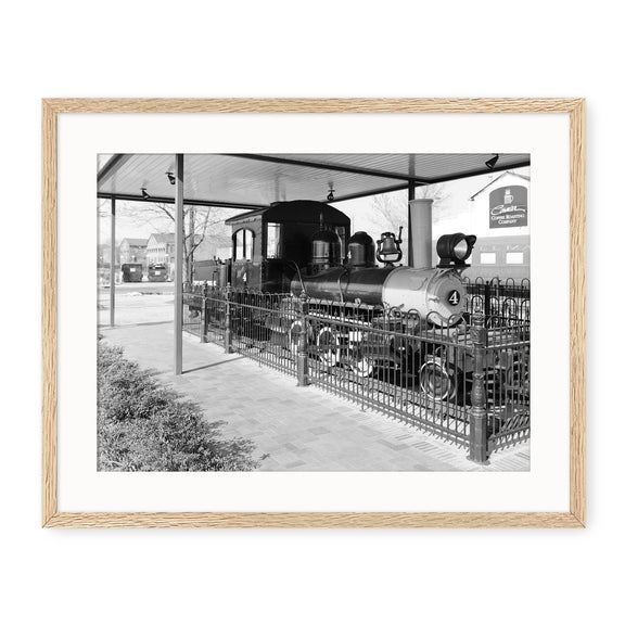 Black & White Historic Train Photo - Sage and Rose Prints