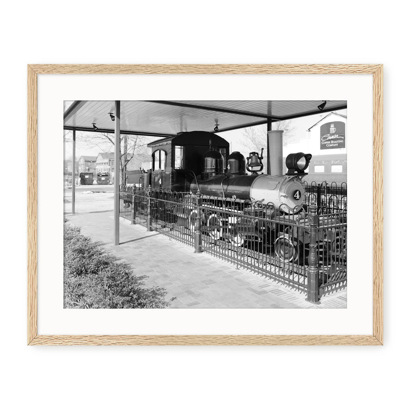 Black & White Historic Train Photo - Sage and Rose Prints