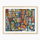 Bright Geometric Abstract Paint - Sage and Rose Prints