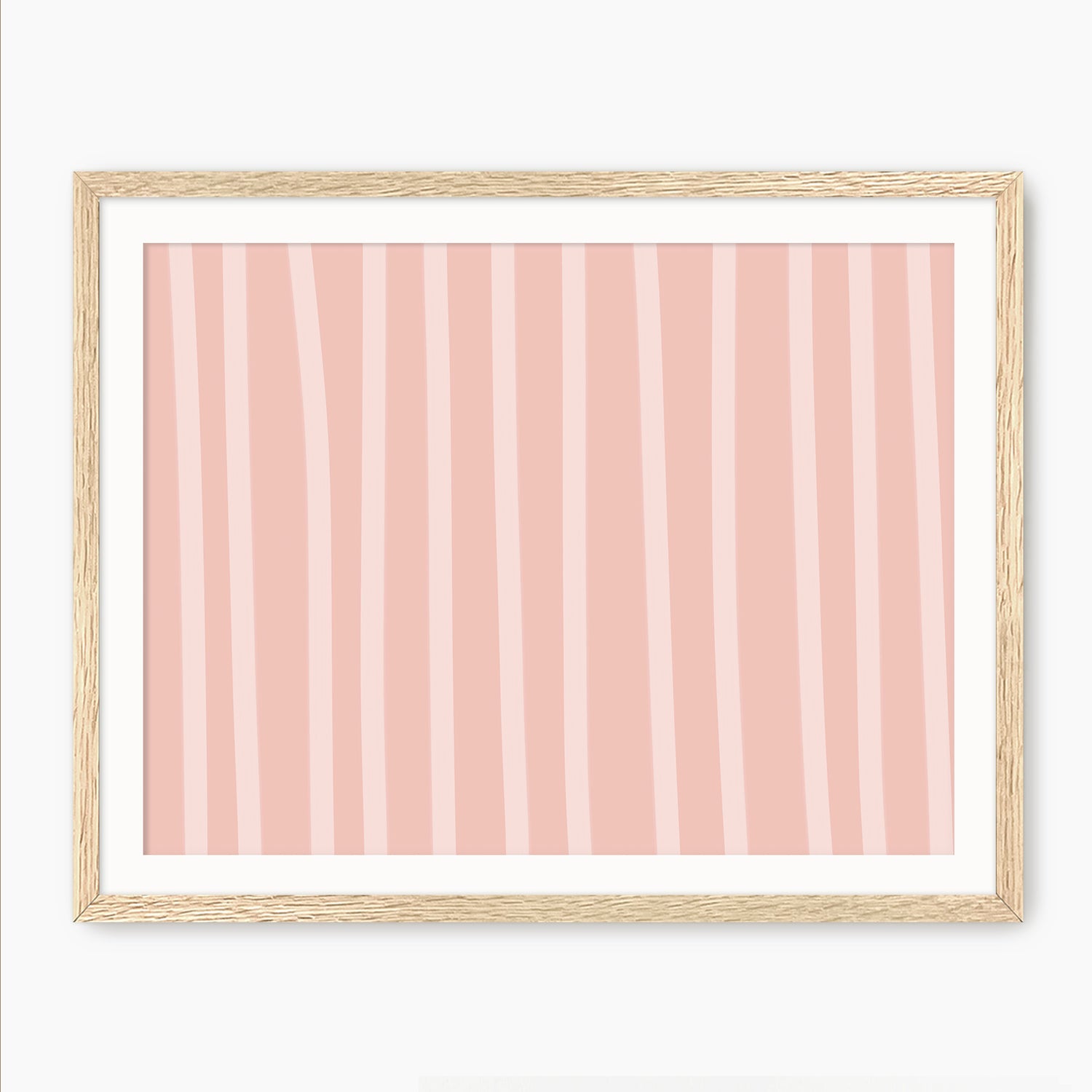 Warm Pink Minimalist Line Art - Sage and Rose Prints