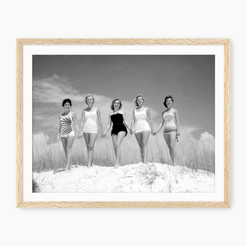 Retro Summer Beach Photo - Sage and Rose Prints