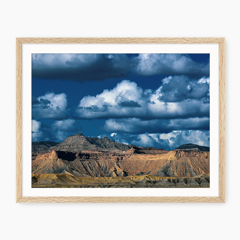 Royal Blue Desert Mountain Photography - Sage and Rose Prints