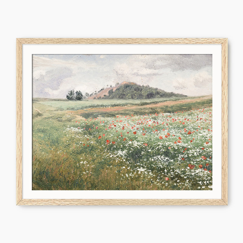 Floral Meadow Art - Sage and Rose Prints