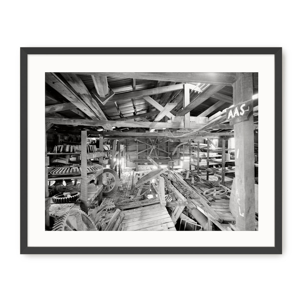 Historic Archives Storage Warehouse Photo - Sage and Rose Prints