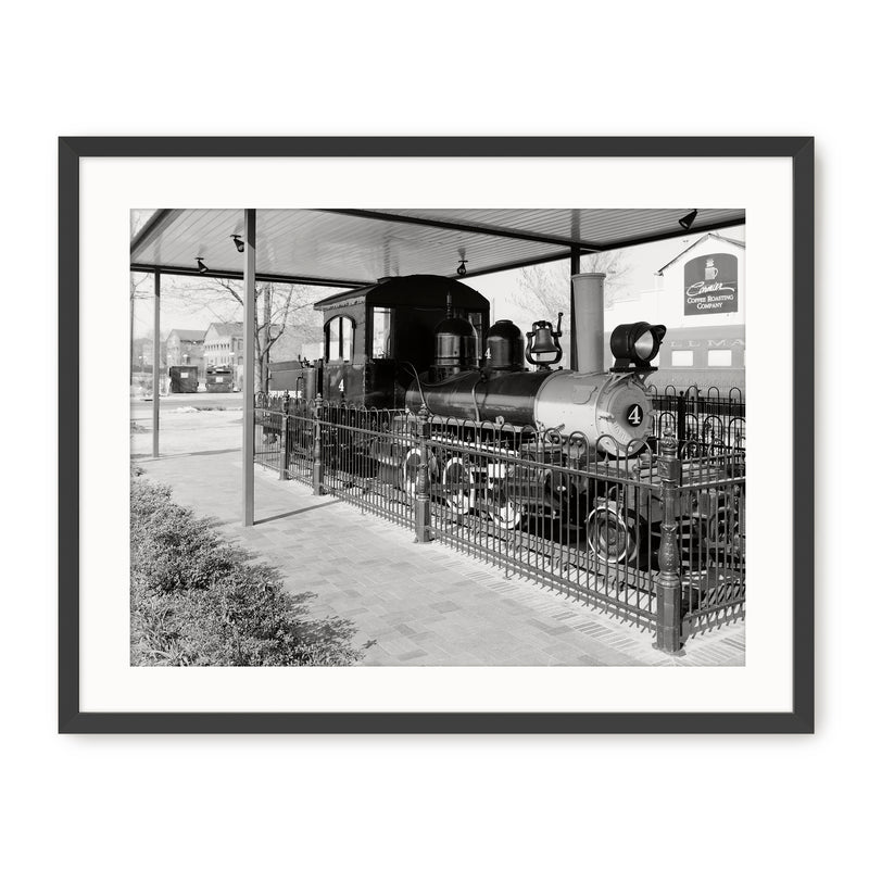 Black & White Historic Train Photo - Sage and Rose Prints