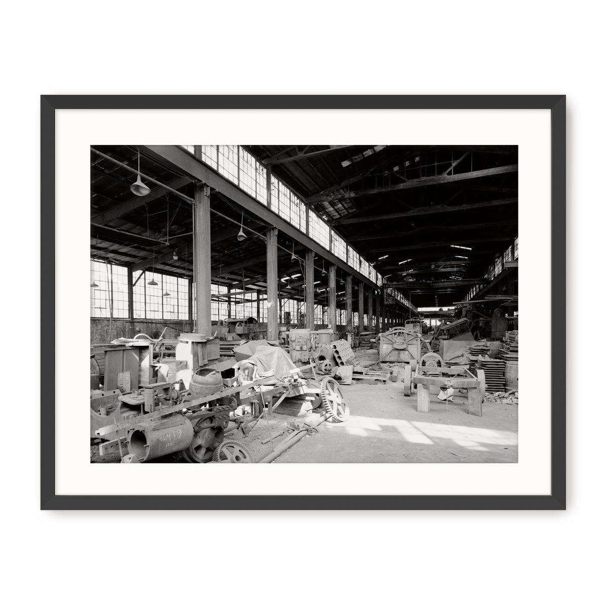 Historic Archives Factory Interior Photo - Sage and Rose Prints