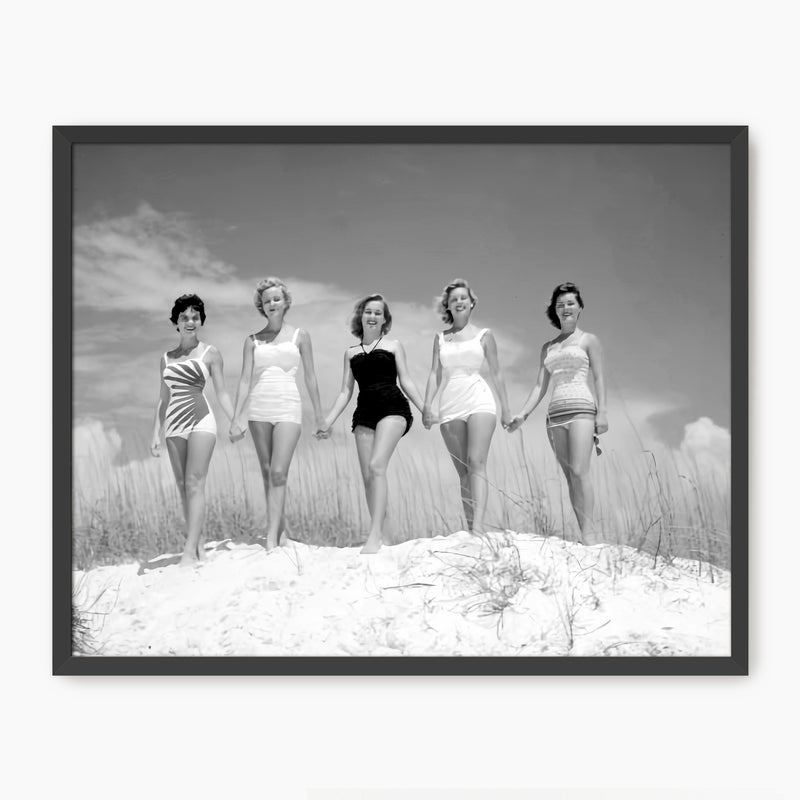 Retro Summer Beach Photo - Sage and Rose Prints