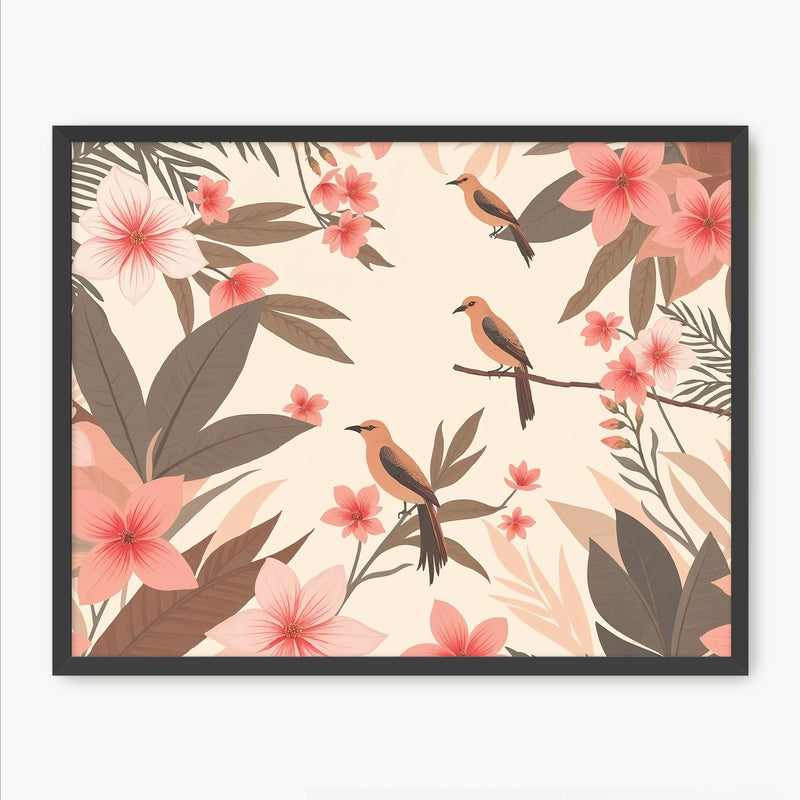 Boho Blush Paradise Print No2 - Sage and Rose Prints