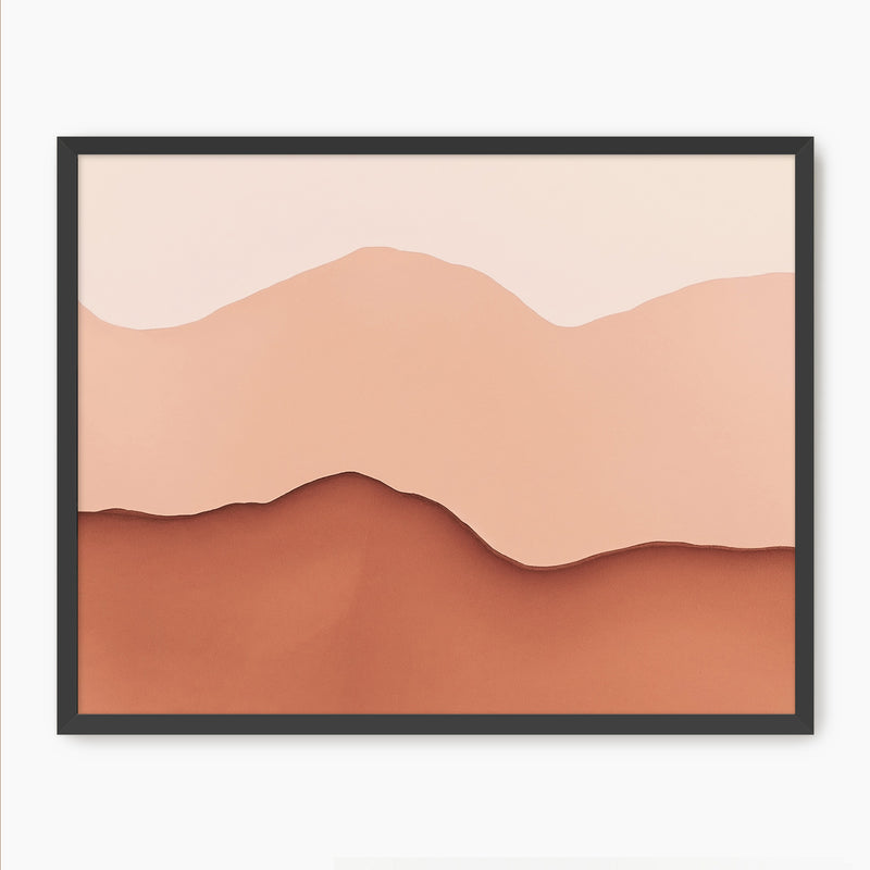 Dusty Rose Wabi Sabi Art - Sage and Rose Prints