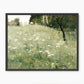 White Wildflower Landscape Print - Sage and Rose Prints